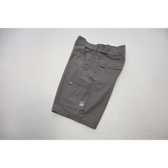 HUK Cargo Fishing Board Shorts Athletic Stretch Camp Athletic Mens Size Medium - Picture 1 of 11